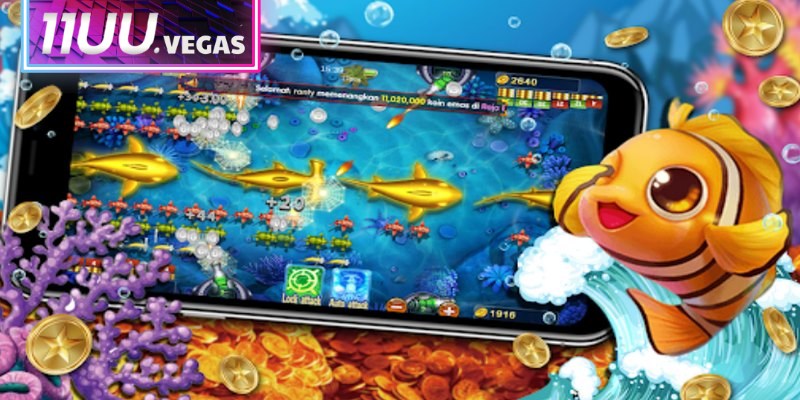 Jackpot đánh cá 11UU là hình thức đổi thưởng được thiết kế mới lạ